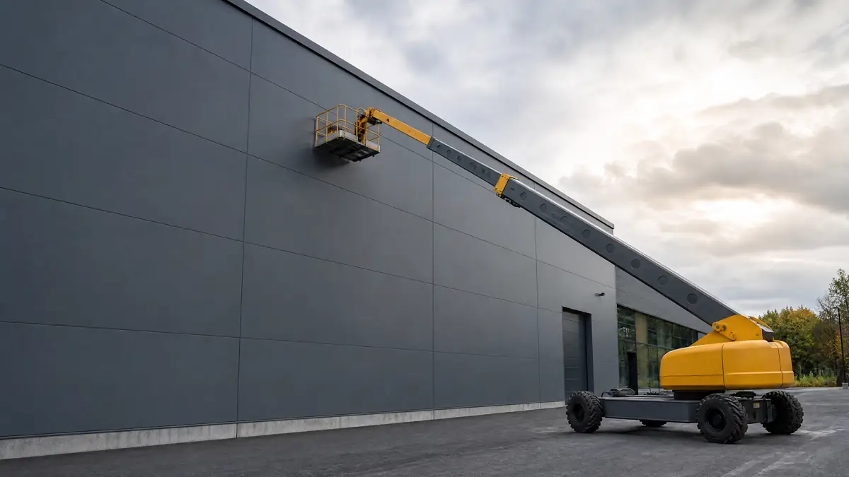 Boom Lifts jobsite access in San Antonio